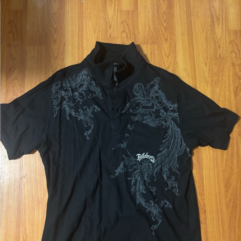Billabong Black Graphic Men's Shirt
